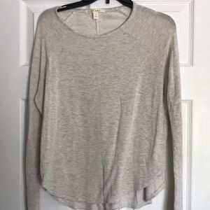 Cream super comfy long tee